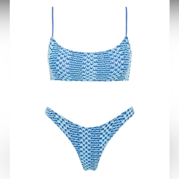 Triangl brand bikini size small for top and bottom normal bottoms